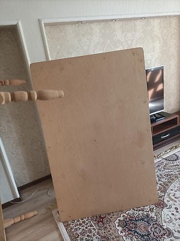 Кухонный стол, Б/у, Прямоугольный, Нераскладной