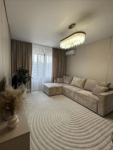 2 комнаты, 56 м², Дордой Плаза ТРЦ 105 серия, 8 этаж, Дизайнерский ремонт
