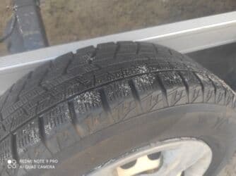 колесо на тачку: Дөңгөлөктөр монтажда R 15, Кыш, Колдонулган, Комплект, Жеңил унаалар, Темир, тешиктери - 4 — 8