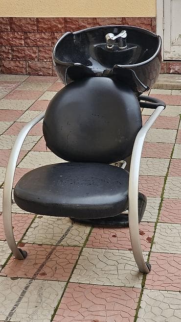 шезлонг 3 в 1: Парикмахерское оборудование комплектом: 1) Кресло парикмахерское - — 6