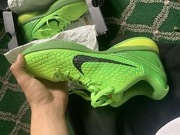 обувь новые: Мужские кроссовки, 45, Nike, Новый, цвет - Зеленый, Платная доставка — 3