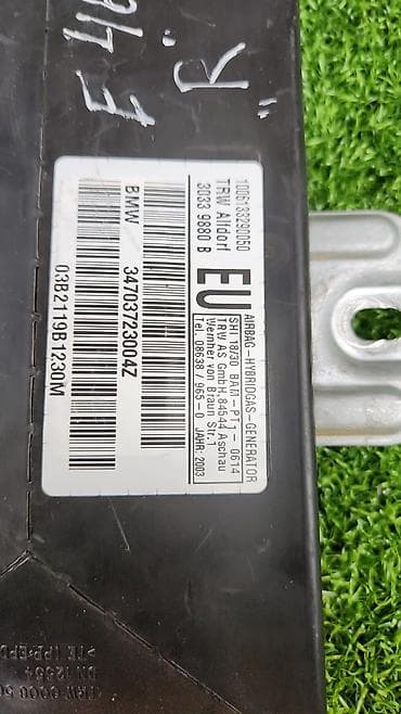 x5 e53: Аэрбег в дверь Пер прав е53 е46 Год 2003г 3470 3 723 004 В отличном — 2