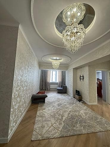discovery studio: 3 комнаты, 102 м², Кок-Жар мкр Элитка, 3 этаж, Дизайнерский ремонт — 1