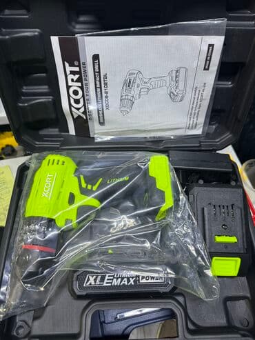 kason шуруповерт: Шуруповерт оригинал Фирмы: XCORT 4500с Качество: Отлично Батарейка — 2