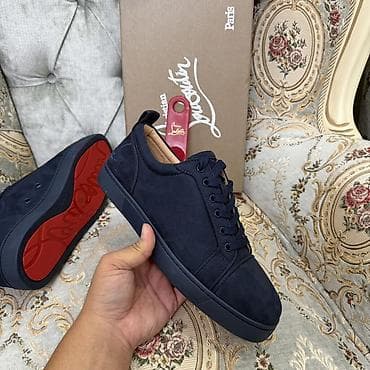 Личные вещи: Мужские кроссовки, 42.5, Christian Louboutin, Новый, цвет - Синий, Самовывоз — 3
