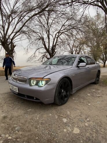 порш каян: BMW 7 series: 2002 г., 4.8 л, Типтроник, Бензиновая, Седан — 9