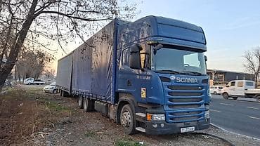 цепи чыгжыр: Сүйрөгүч, Scania, Тенттелген — 9