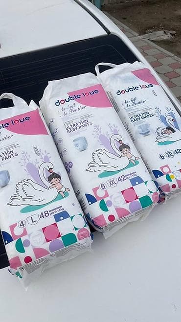 Подгузники и трусики для детей Бренды и серии: - Double Love - Tompi