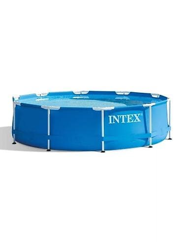 бассейн интех: Бассейн Intex Metal Frame 305×76 см — комфорт для всей семьи - — 3