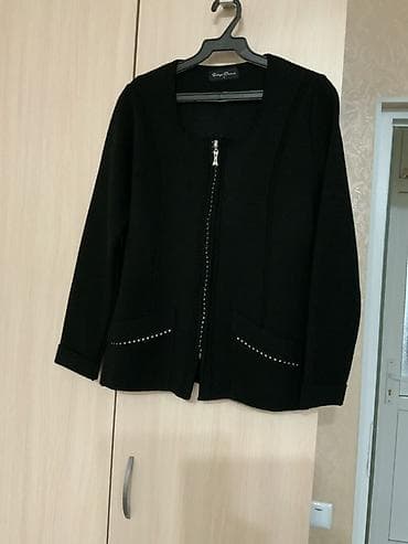 джемпера: Кардиган, Трикотаж, Средняя модель, Осень-весна, Вязаная модель — 10