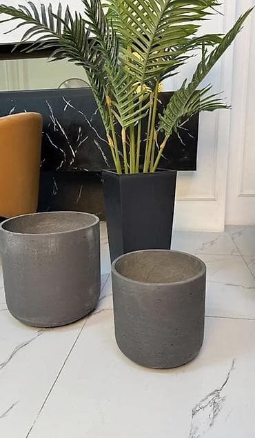 Набор декоративных кашпо для растений, современный минимализм. -