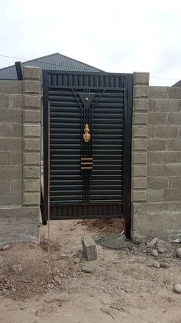 на железных номерах: Сварка | Ворота — 15