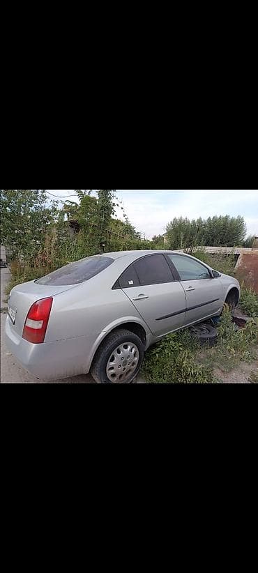 Унаа сатуу: Nissan Primera: 2002 г., 2.2 л, Кол менен иштөөчү, Дизель, Седан — 3