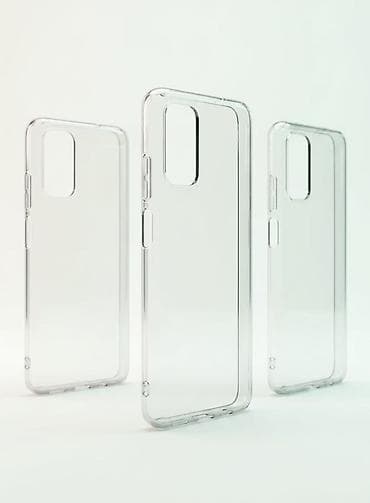 Прозрачные чехлы для Redmi 9T 3шт за 150с - Материал: гибкий