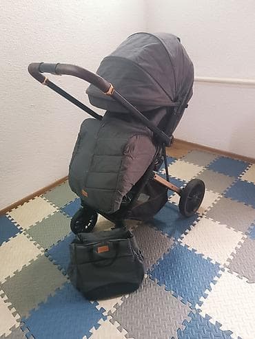 doona x: Коляска, Другой бренд, цвет - Серебристый, Б/у — 1