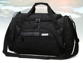 хозяйственная сумка на колесах: Сумка универсальная дорожная/спортивная - Цвет: черный - Формат — 3