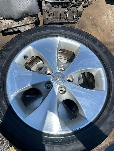 Дөңгөлөктөр монтажда 225 / 65 / R 17, Жай, Колдонулган, Комплект, Жеңил унаалар, Куйма, тешиктери - 5