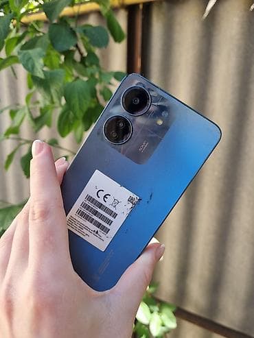 tab s10 ultra: Redmi, Redmi 13C, Б/у, 256 ГБ, цвет - Синий — 1