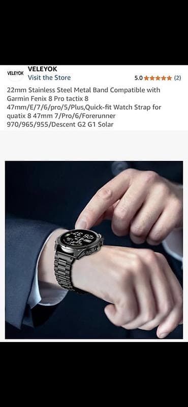 honor band 6: Ремешок, Материал ремешка: Сталь, Унисекс, Новый — 3