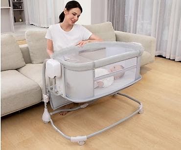 Люлька, Б/у, Колыбель, Металл, цвет - Серый, Самовывоз