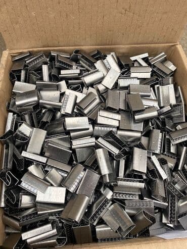 апарат для стяжки: Пэт лента (1000м×16мм×1мм×22кг) 2950с Клипсатор механический — 4