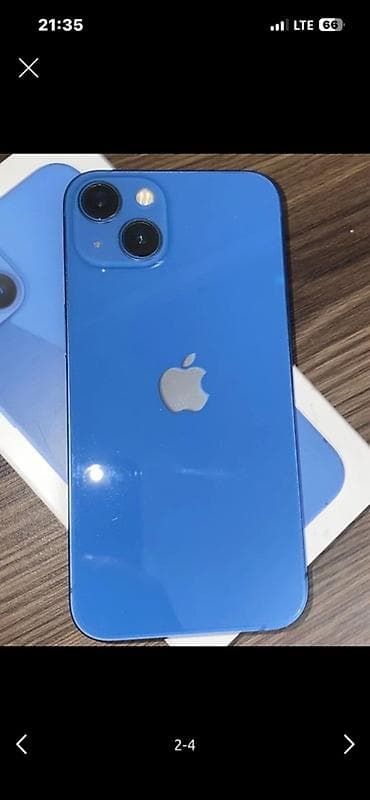 IPhone 13, Новый, 128 ГБ, Синий, Коробка, 97 %