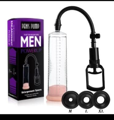 Вакуумная помпа для увеличение члена до 33%! Вакуумная помпа - это