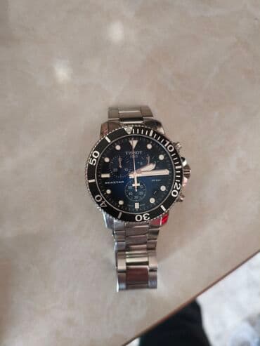 авиационные часы: Спортивные часы часы, Tissot, Таймер и секундомер, Водонепроницаемые, Мужские, Б/у — 1