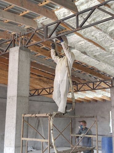утепление домов фасадов: Утепление пеной Теплоизоляция ППУ Термоизоляция пенополиуретаном — 2