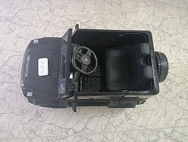 Балдар транспорту: Детский электромобиль в стиле внедорожника (черный) Торг уместен. - — 3