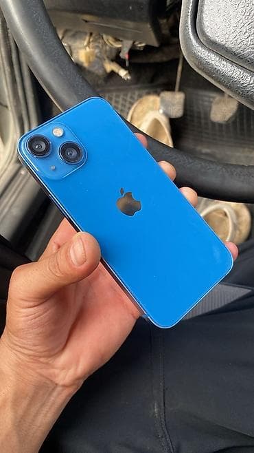 аккумулятор для iphone: IPhone 13 mini, Б/у, 512 ГБ, Синий, Чехол, 100 % — 6
