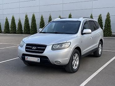 авто 7 мест: Hyundai Santa Fe: 2008 г., 2.2 л, Автомат, Дизель, Внедорожник — 1