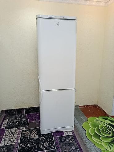 холодильник lj: Холодильник Indesit, Б/у, Двухкамерный, De frost (капельный), 60 * 190 * 60 — 8