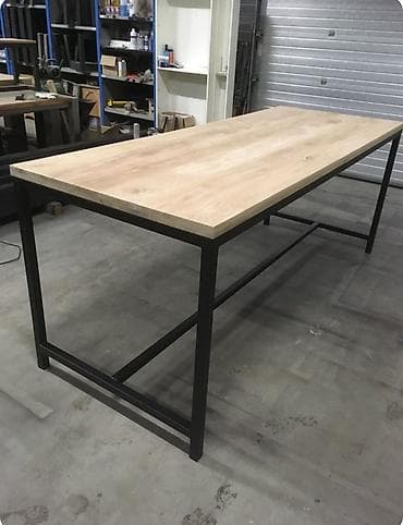 кухонный стол нержавейка: Кухонный стол, Прямоугольный, Нераскладной — 3