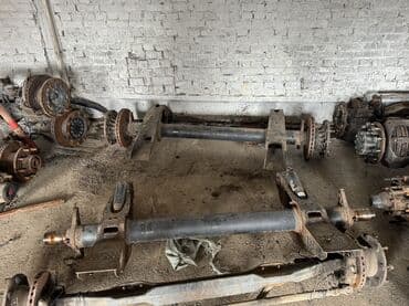 глушитель на опель зафира а: Saf Gusak 22.5 Без суппортов, ступиц! Голая балка! Контрактное из — 2