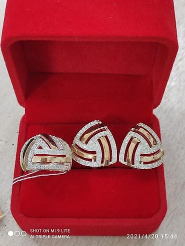 Набор украшений, Проба 925, Женские, Новый at lalafo.kg Набор украшений, Проба 925, Женские, Новый