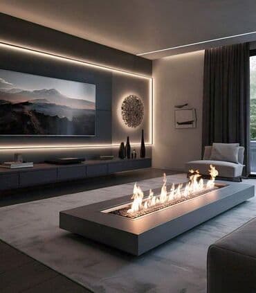 бензиновая лампа: Электронные камины❗️❗️❗️ Биокамины и топки для встраивания Стильные — 7