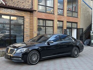 авто с последующим выкупом без первоначального взноса: Mercedes-Benz S-Class: 2019 г., 4 л, Автомат, Бензиновая, Седан — 3