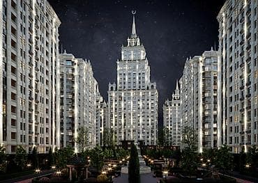 Недвижимость: 3 комнаты, 119 м², Элитка, Асанбай мкр Элитка, 7 этаж, ПСО (под самоотделку) — 2