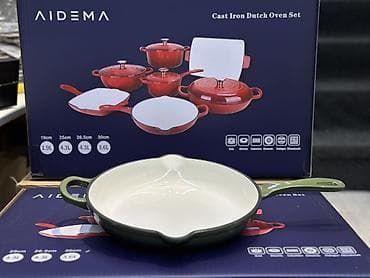 куриный стол: Чугунный набор посуды AIDEMA 7 в 1 Состав набора (эмалированный — 7
