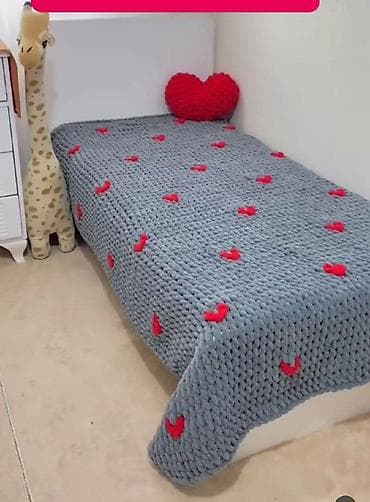 вязать одеяло: Плед, Турция, Все сезоны, Плюшевый — 6