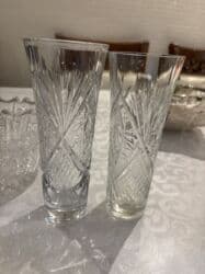 Продам хрусталь,коньячный графин с двумя стаканчиками недорого