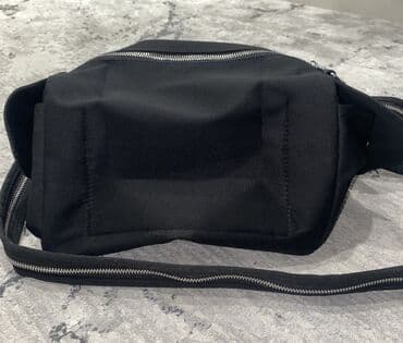 сумка для документов женская: Барсетка, Материал: Тканевый материал, Застежка на молнии, Регулируемый ремень, Новый — 2