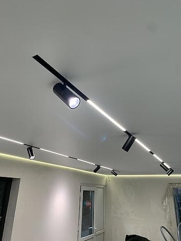 Демонтаждоо иштери: Натяжные потолки Глянцевый матовые 3Dпотолки безплатный замер — 1