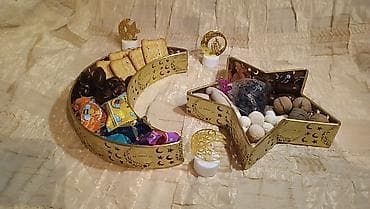 Гирлянды: ДЕКОРАТИВНАЯ ПОСУДА,НА СТОЛ.🌙 Для праздника РАМАДАН.🌙⭐🕌🤲 ПОСУДА НОВАЯ — 5