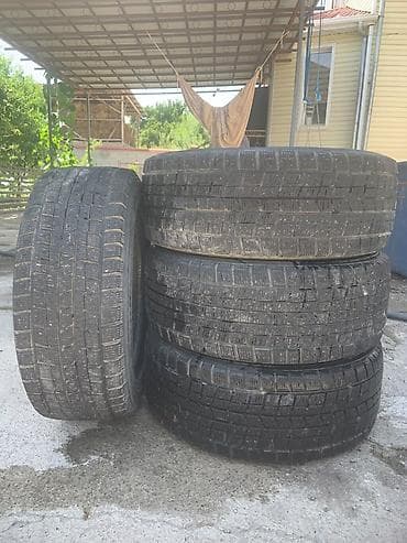 Шиналар жана дисктер: Продаю комплект зимних шин Dunlop Studless (205/55 R16) — Япония! — 3