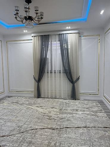 Комплект штор, С тюлем в комплекте, Готовое изделие, Для зала