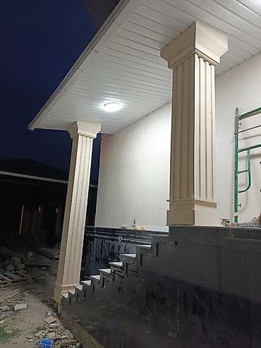 мрамор: Облицовка фасада и крыльца натуральным камнем (гранит) Описание: - — 6