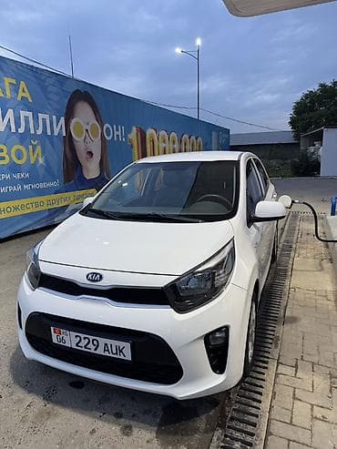 ижара машина: Kia Morning: 2018 г., 1 л, Автомат, Бензин, Хетчбек — 1