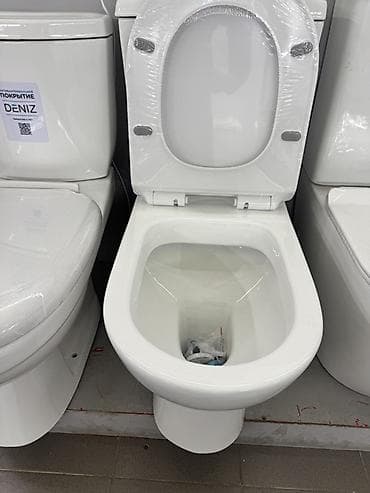 упаков: Унитаз Напольный, Новый, Материал: Керамика — 2